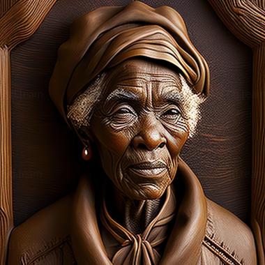 3D model Mabel Rollins Harris American artist (STL)